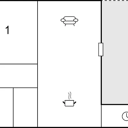 1 Bedroom In * Dagebüll